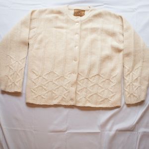 wool/cashmere cardigan